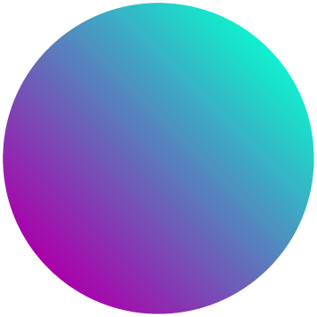 clumsy computer logo, a coloured circle
